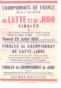 12 CHAMPIONNATS DE FRANCE MILITAIRE  23 07 1955 (2)